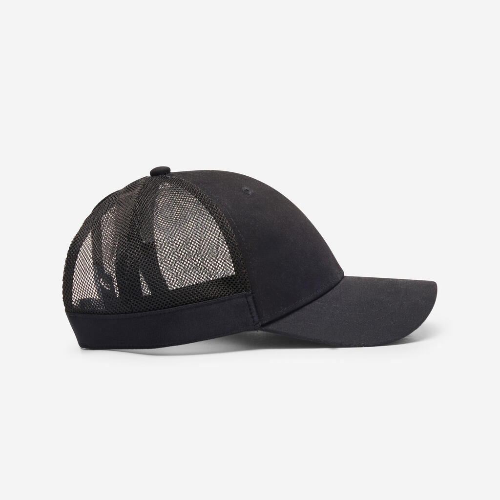 Breathable Fitness Cardio Training Cap - Black