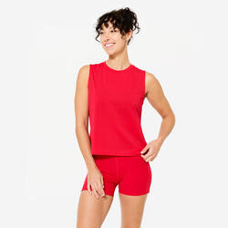Débardeur de Fitness Femme - Rouge
