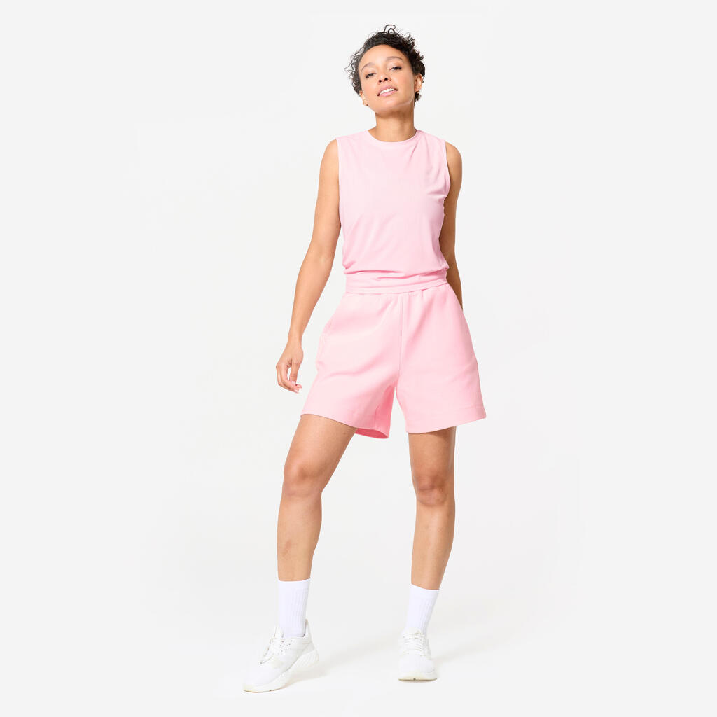 Débardeur de Fitness Femme - Rose