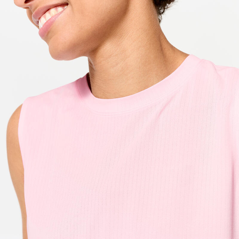 Débardeur de Fitness Femme - Rose