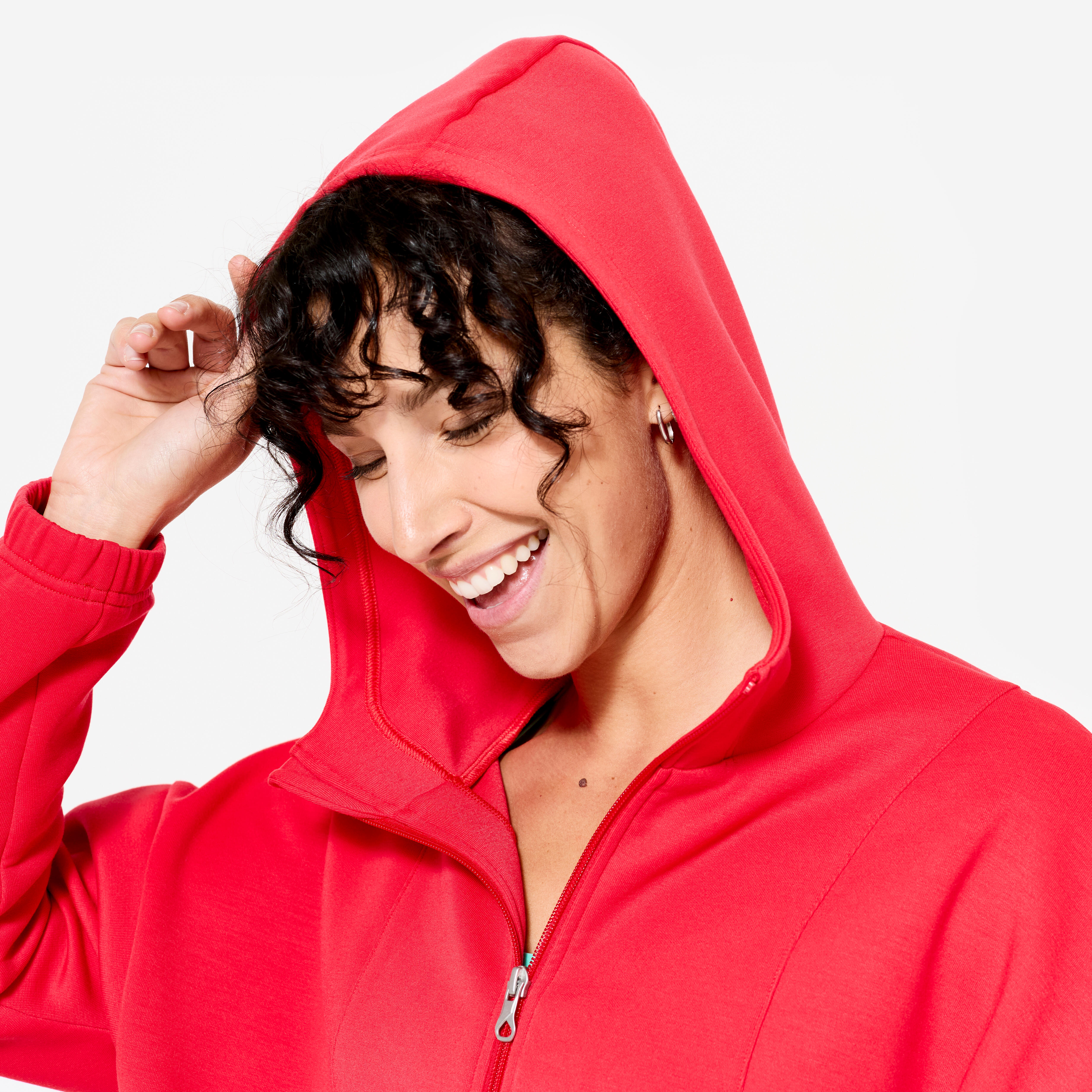 Women's Hooded Jacket, FJA 500 - DOMYOS