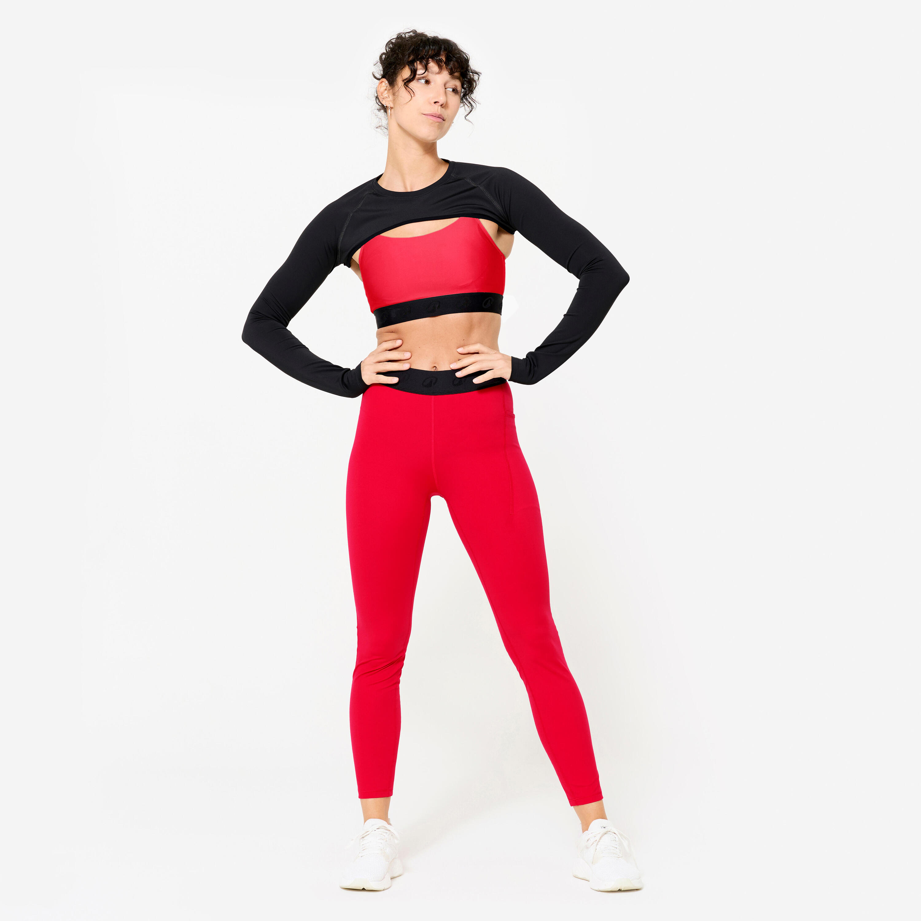 Legging d'entraînement avec ceinture élastique femme 2/7