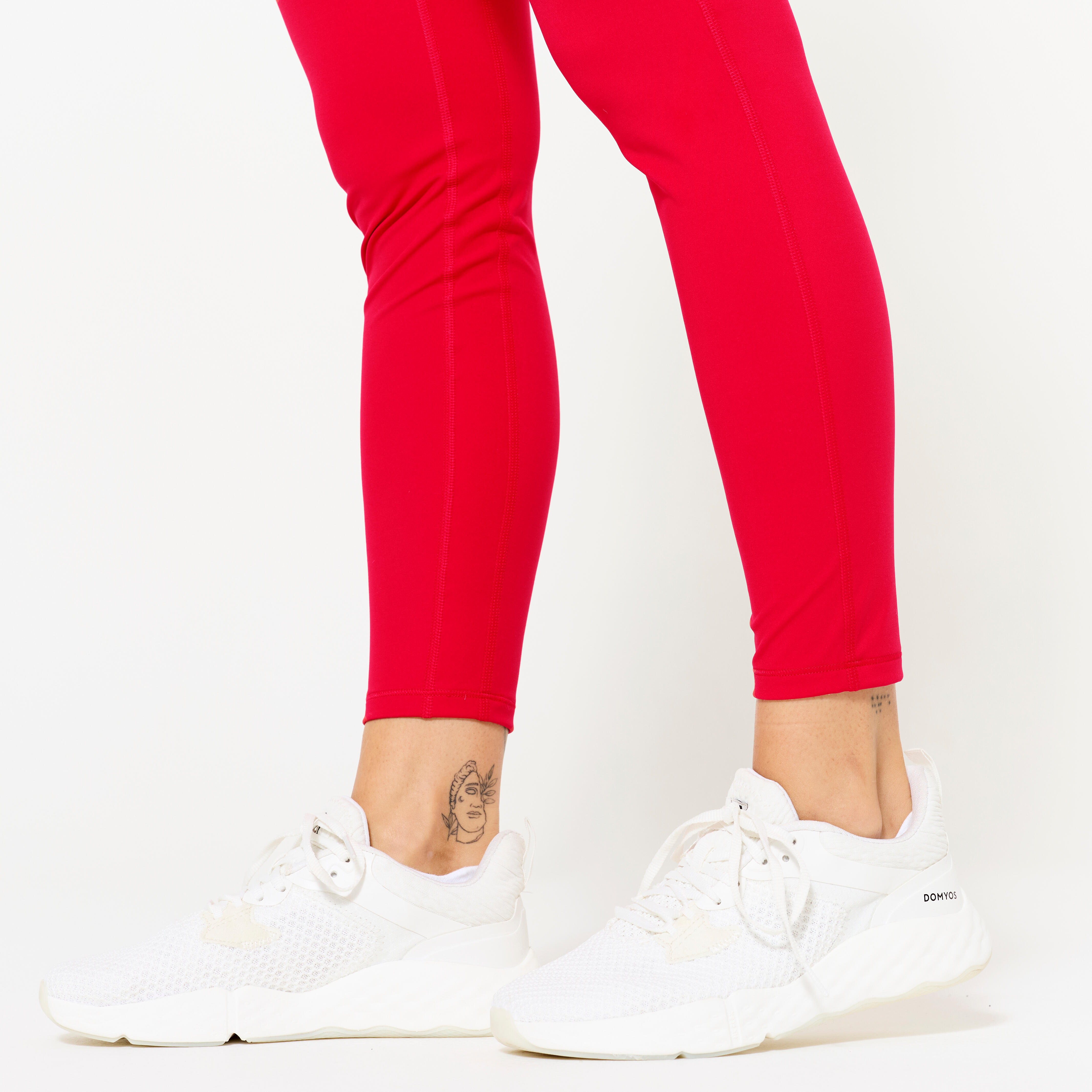 Legging d'entraînement avec ceinture élastique femme - DOMYOS