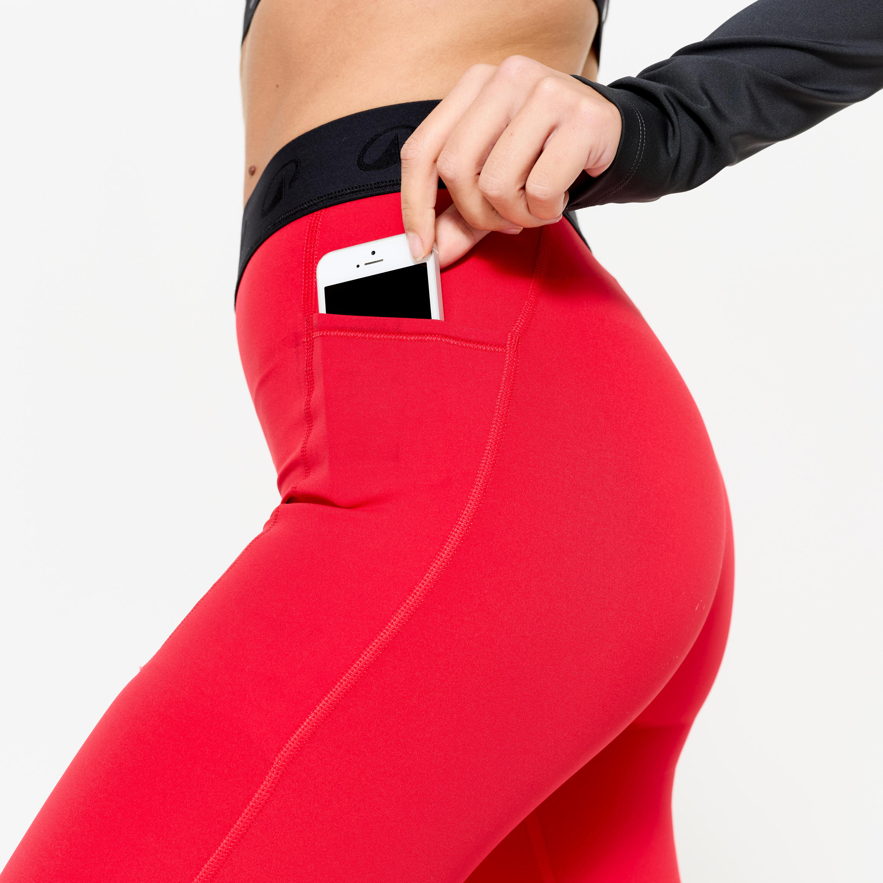 Legging d'entraînement avec ceinture élastique femme 3/7