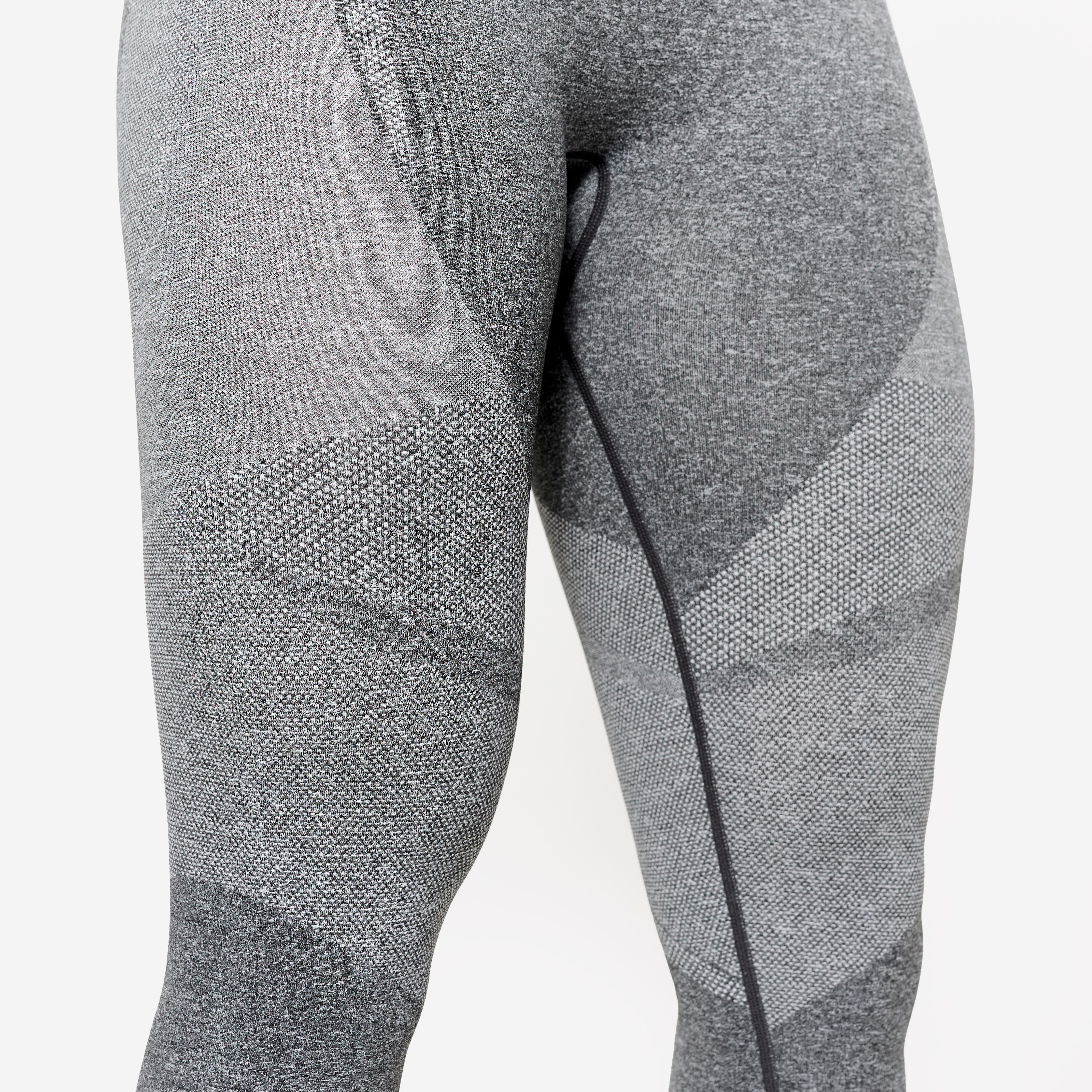 Women's High-Waisted Seamless Sculpted Leggings - Grey