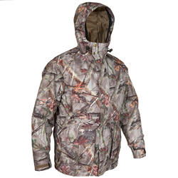 Parka chasse imperméable Posikam 300 camouflage marron