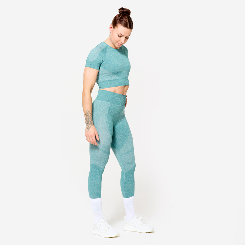 Legging Gymshark Sans Couture, Femme, Taille S, Bleu, Neuf Avec étiquettes