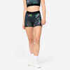 Fitness Training Shorts with Elasticated Waistband - Colourful Pattern