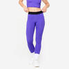 Leggings Entrenamiento Mujer Violeta Cintura Elástica