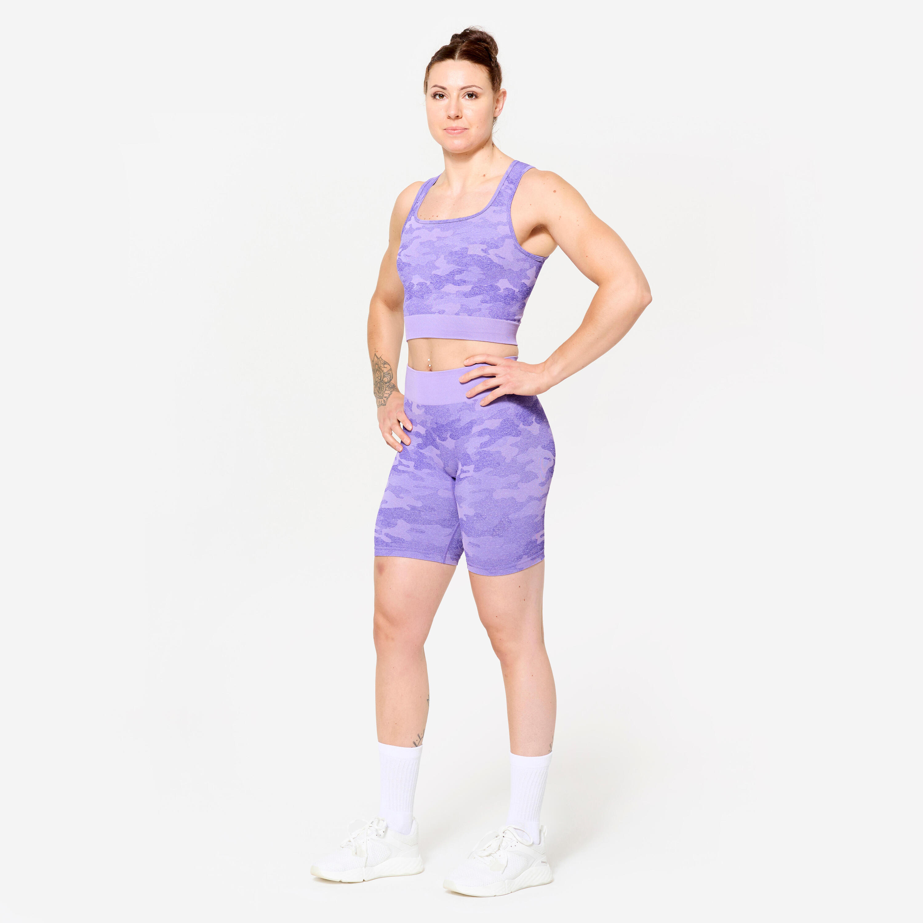 Haut court imprimé camo femme, FTA 900 2/11