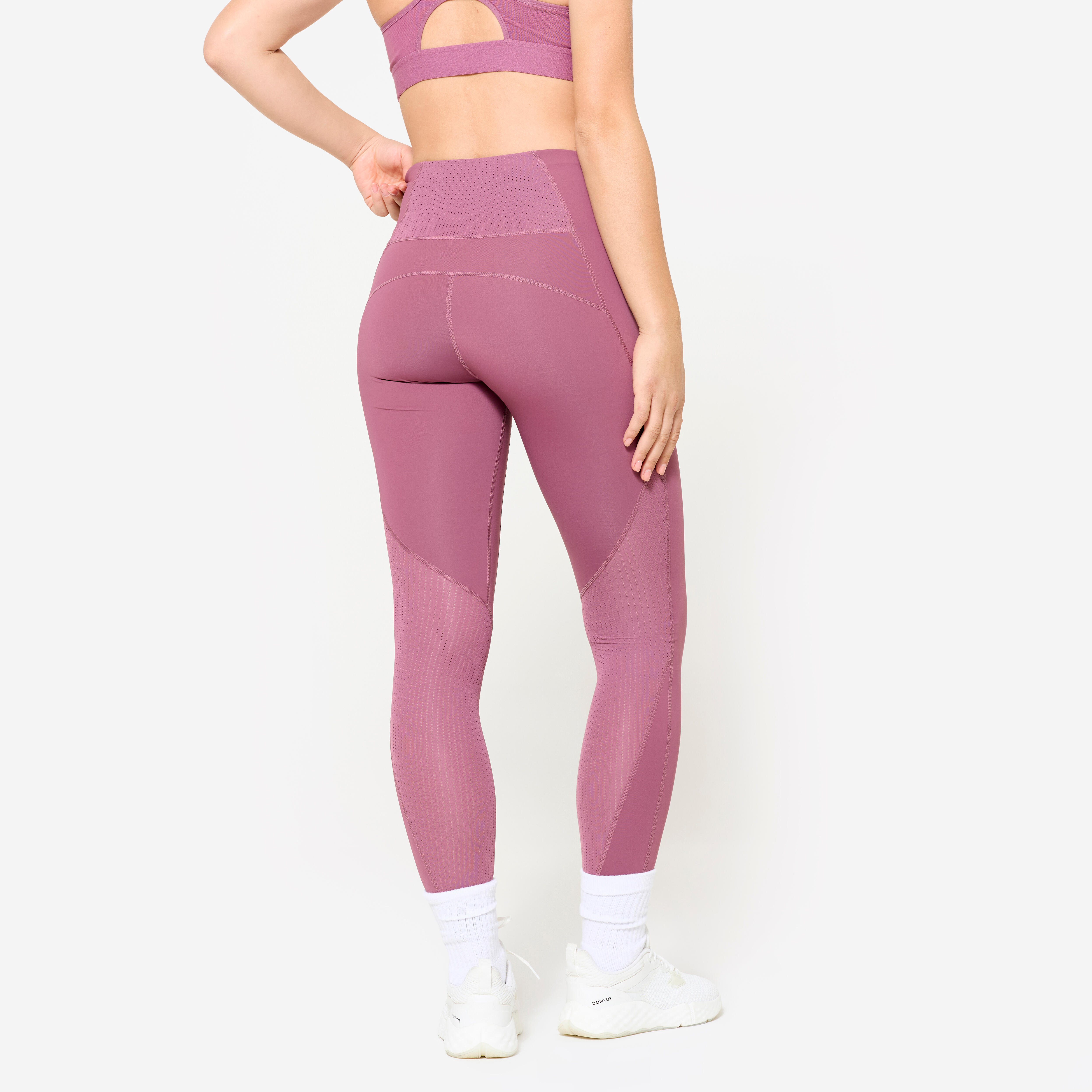 Legging de sport taille haute femme, FTI 500 - DOMYOS