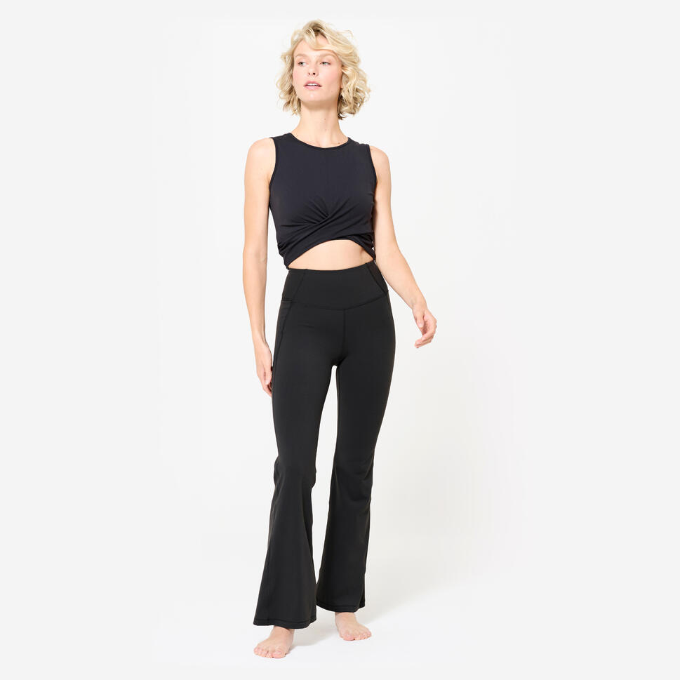Spodnie fitness damskie Doymos FTI 520 Bootcut