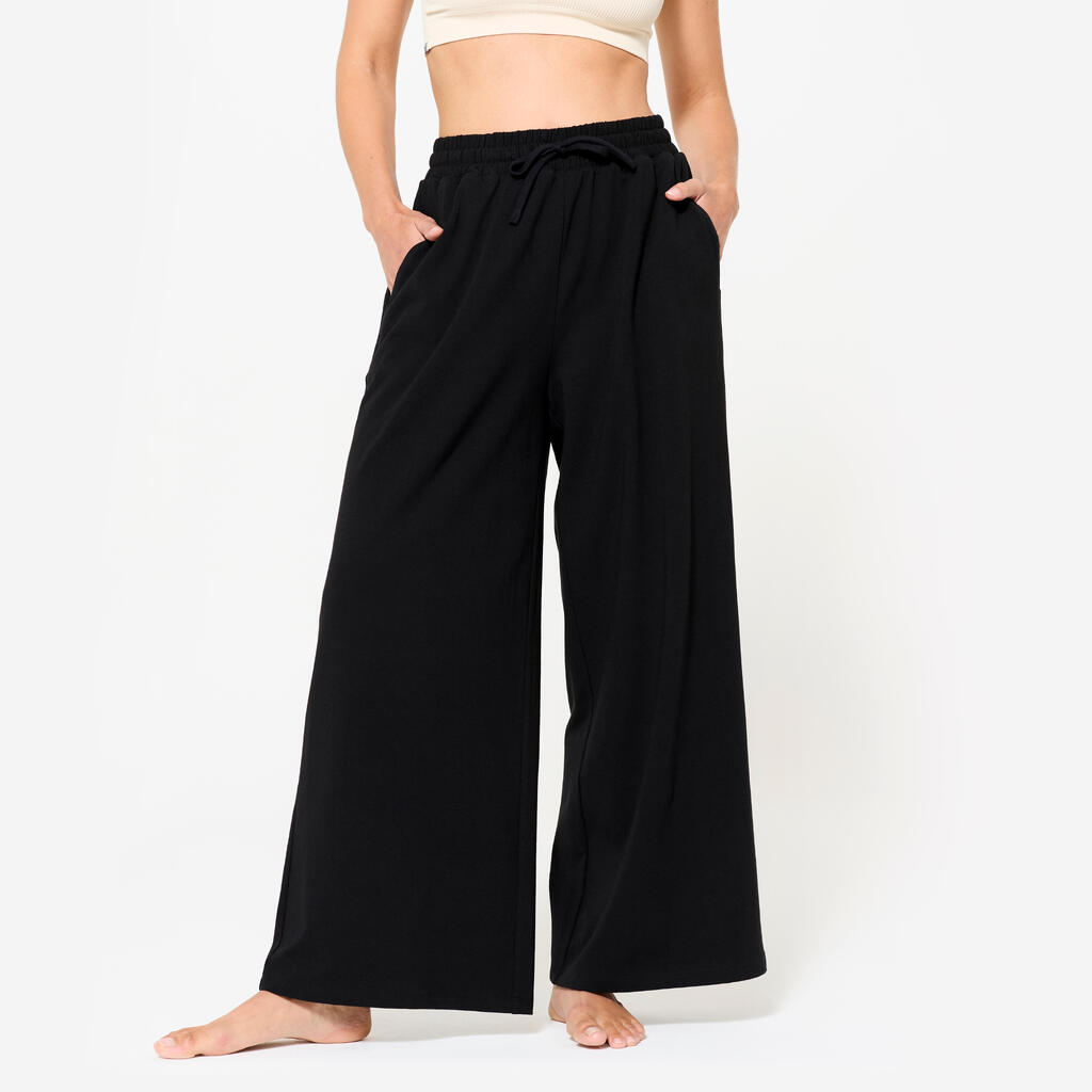 Pantalón amplio de fitness para mujer Flare 520