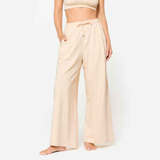 DOMYOS PANTALÓN FITNESS MUJER 520 ANCHO