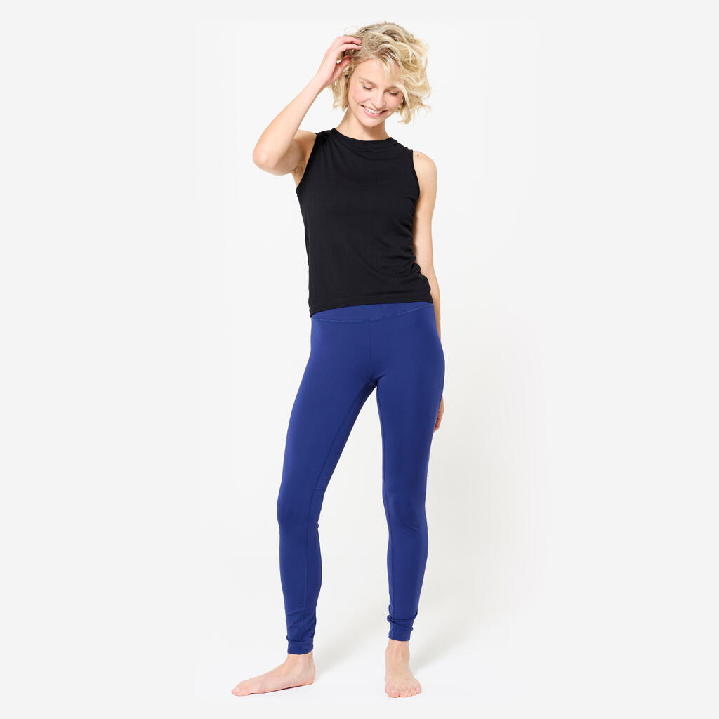 Débardeur de Yoga Extensible pour Femme - Noir Graphite