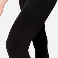 High-Waisted Second-Skin Long Yoga Leggings - Graphite Black