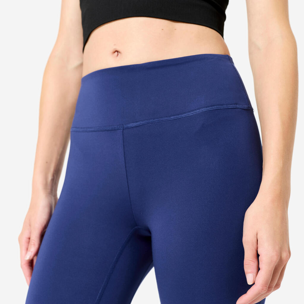 Women's Second-Skin Effect Yoga Leggings - Indigo