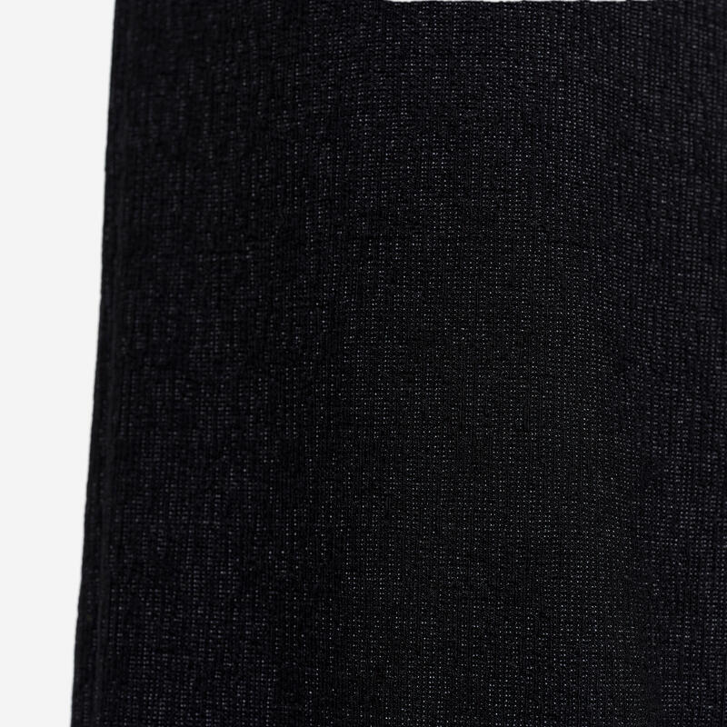 Pantalon yoga de retraite femme, noir graphite