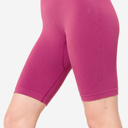 Шорти жіночі для йоги безшовні рожеві