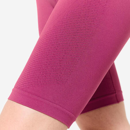 Шорти жіночі для йоги безшовні рожеві