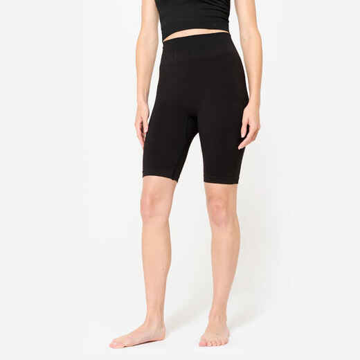 
      Dynamic Cycling Shorts Yoga Waist - Piano Black
  
