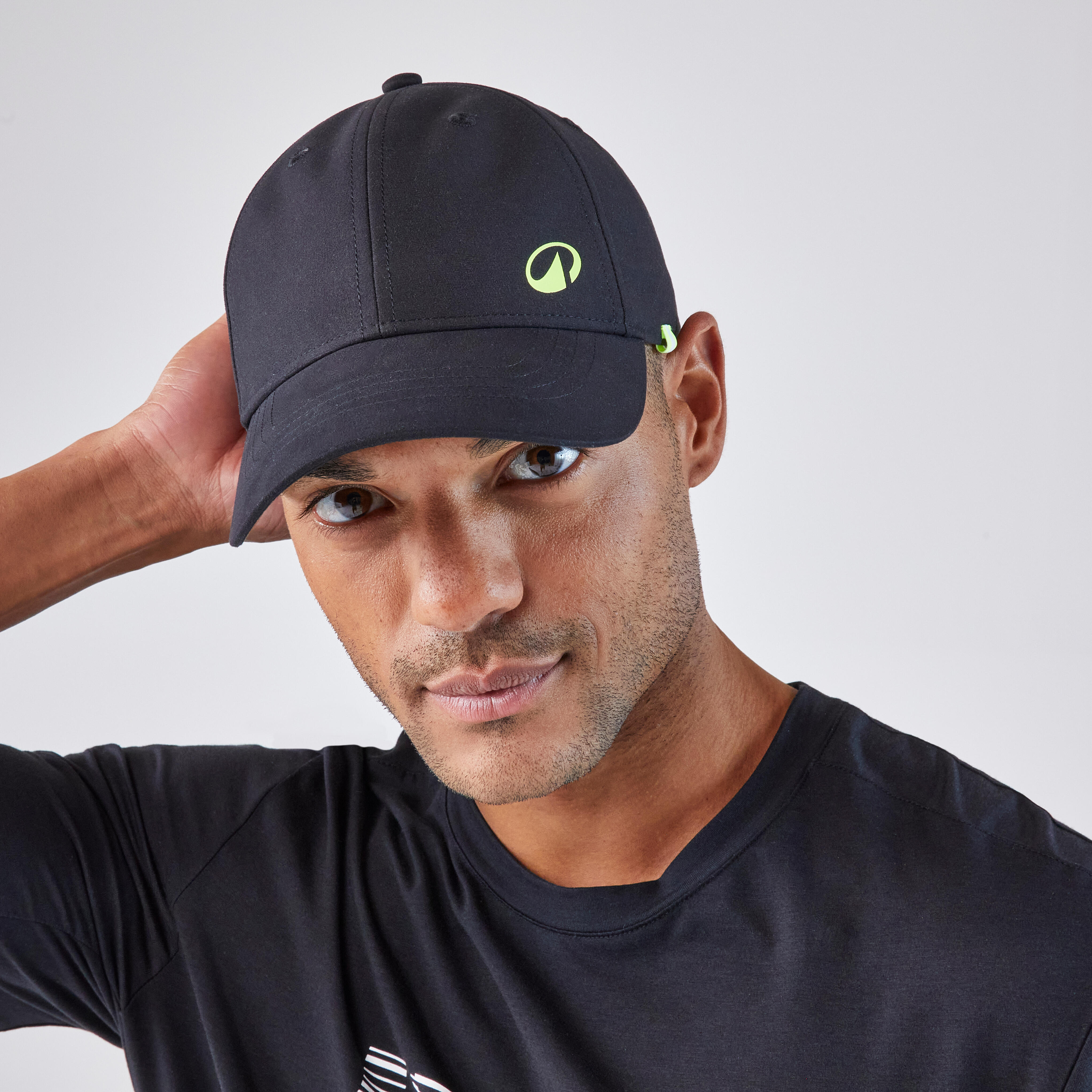Casquette de tennis - TC 500 noir - KUIKMA