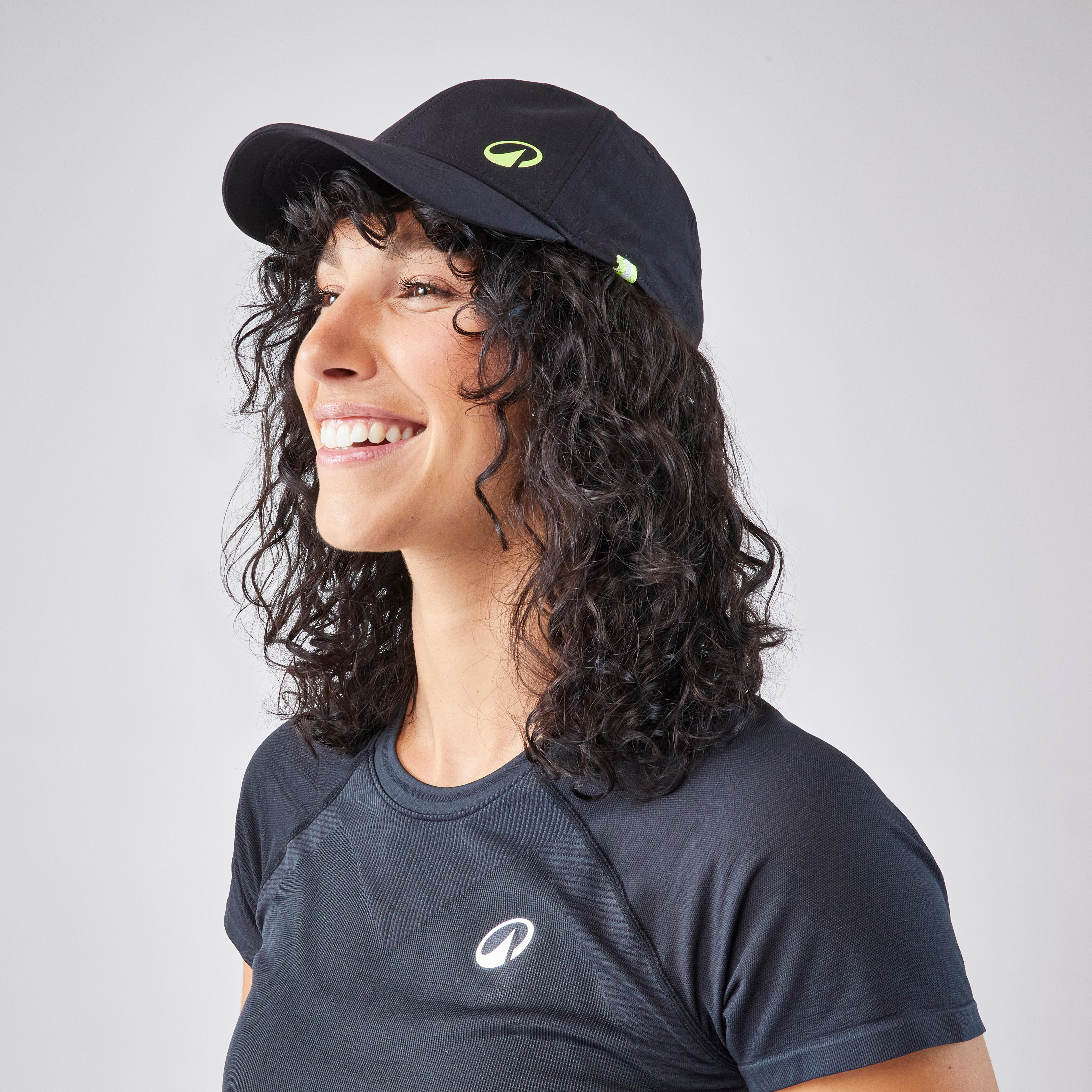Casquette de tennis - TC 500 noir - KUIKMA