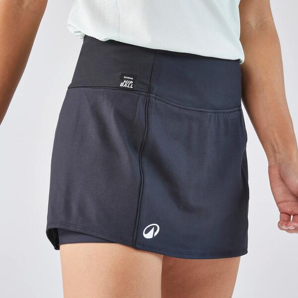 KUIKMA Falda de tenis HIP BALL Mujer - Falda Dry Hip Ball negro