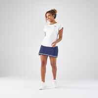 Jupe tennis dry soft femme - Dry 500 marine