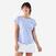 T-shirt tennis col rond dry femme - TTS DRY F Mauve