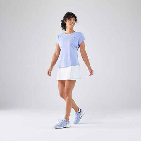 Jupe tennis dry soft femme - Dry 500 blanc