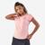 T-shirt tennis col rond dry femme - TTS DRY F Rose