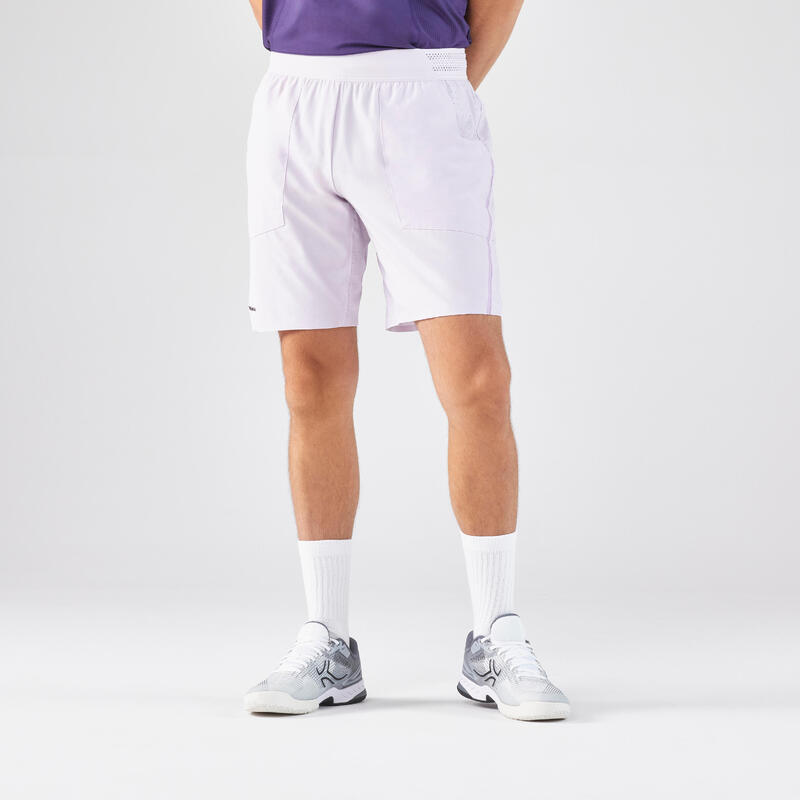 Short de tennis Homme respirant - Artengo Dry+ Violet Gaël Monfils