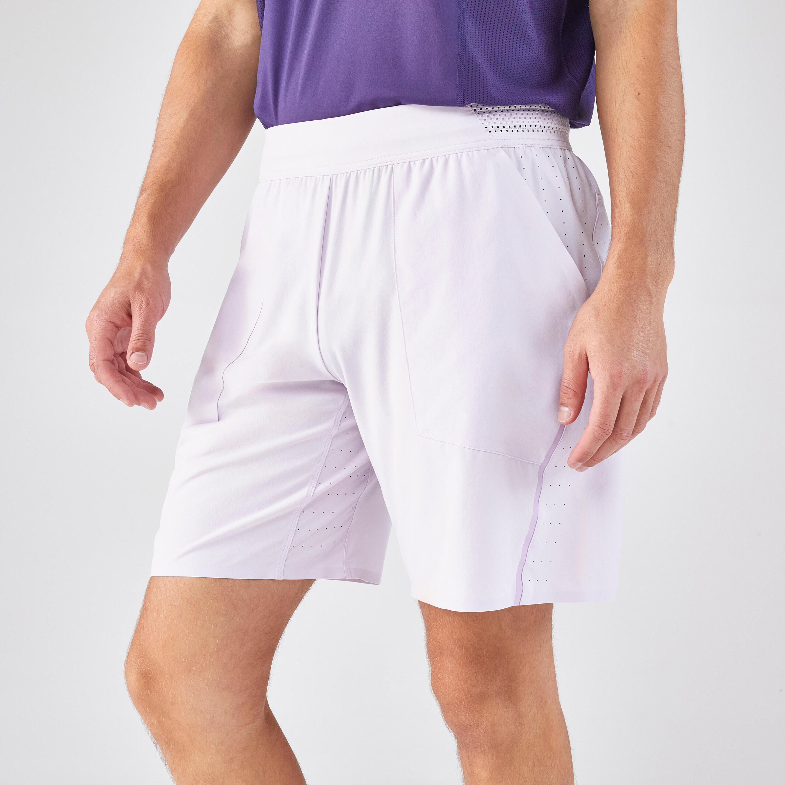 Pantaloncini tennis uomo DRY+ Gaël Monfils lilla 8/42
