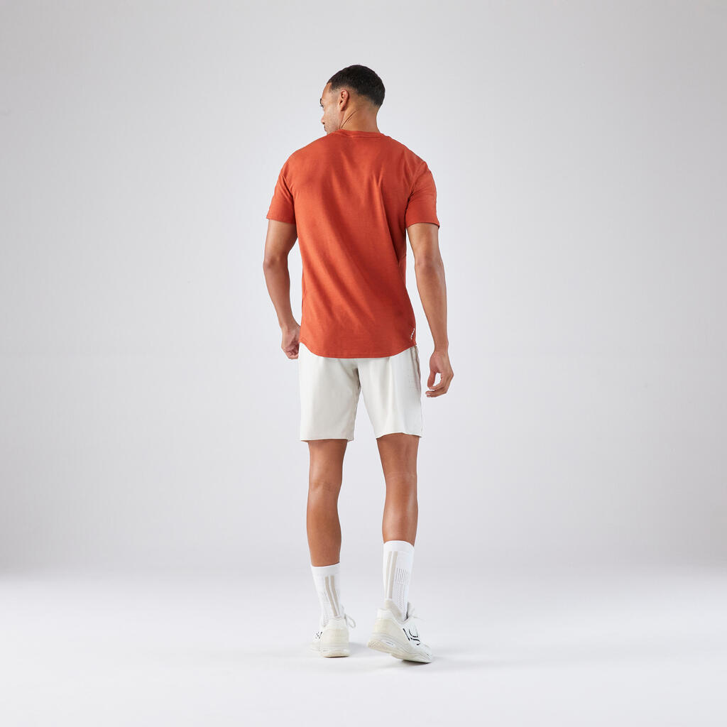 Men's Tennis T-Shirt TTS Soft - Brown
