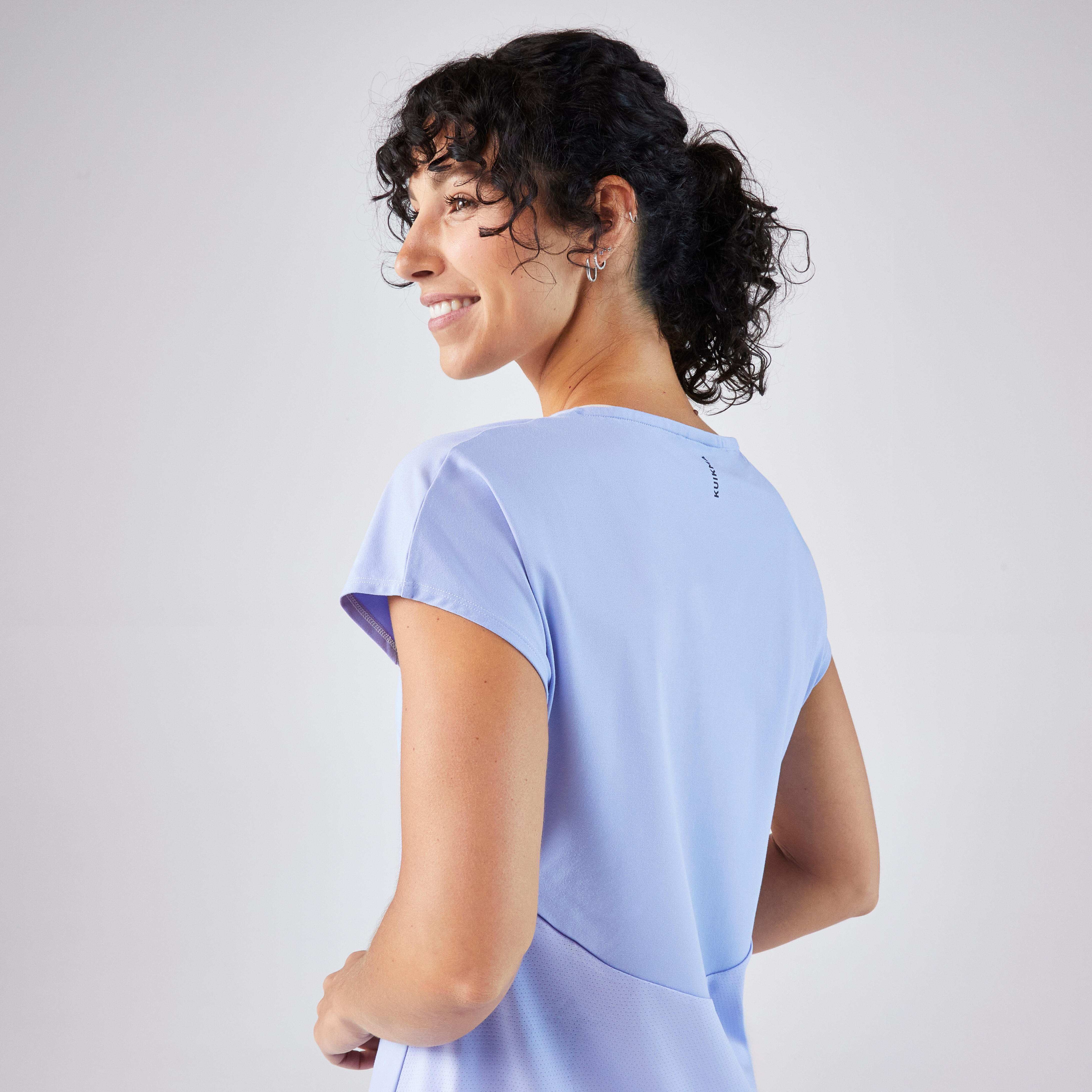 Women's Tennis Crew-Neck T-Shirt Dry - Mauve