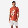 Men's Tennis T-Shirt TTS Soft - Brown