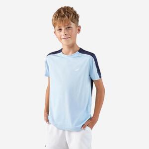 Camiseta de tenis Júnior cuello redondo - TTS DRY JR Azul
