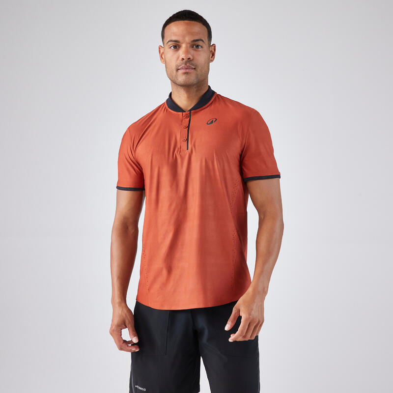 Tricou de tenis Kuikma Dry+ maro Bărbați 