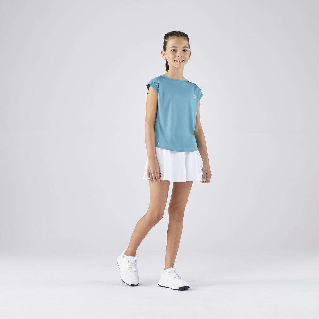 Roze majica za tenis za devojčice SOFT