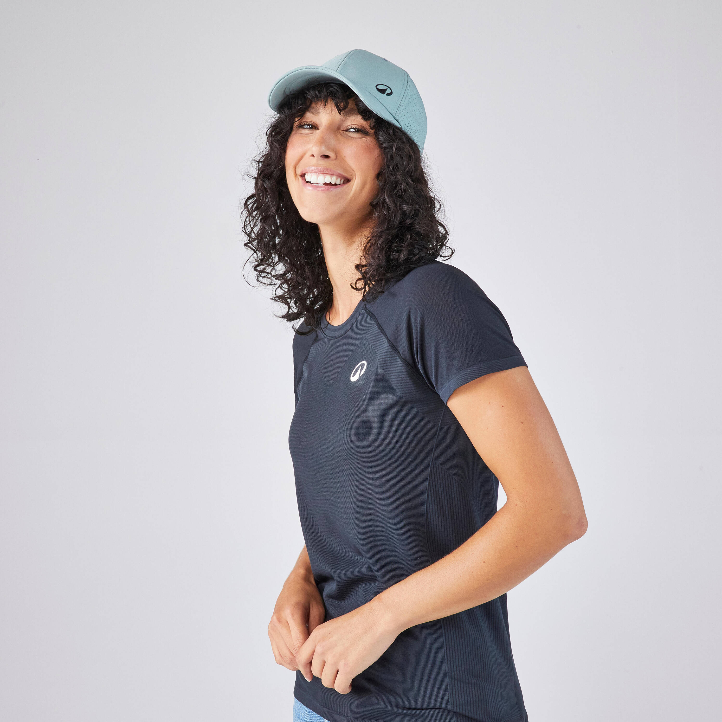 Size 58 Adjustable Tennis Cap TC 900 - Khaki -  2