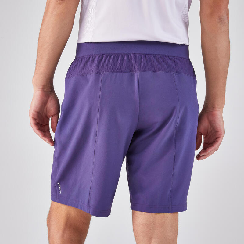 Short de tennis homme respirant - Kuikma Dry violet