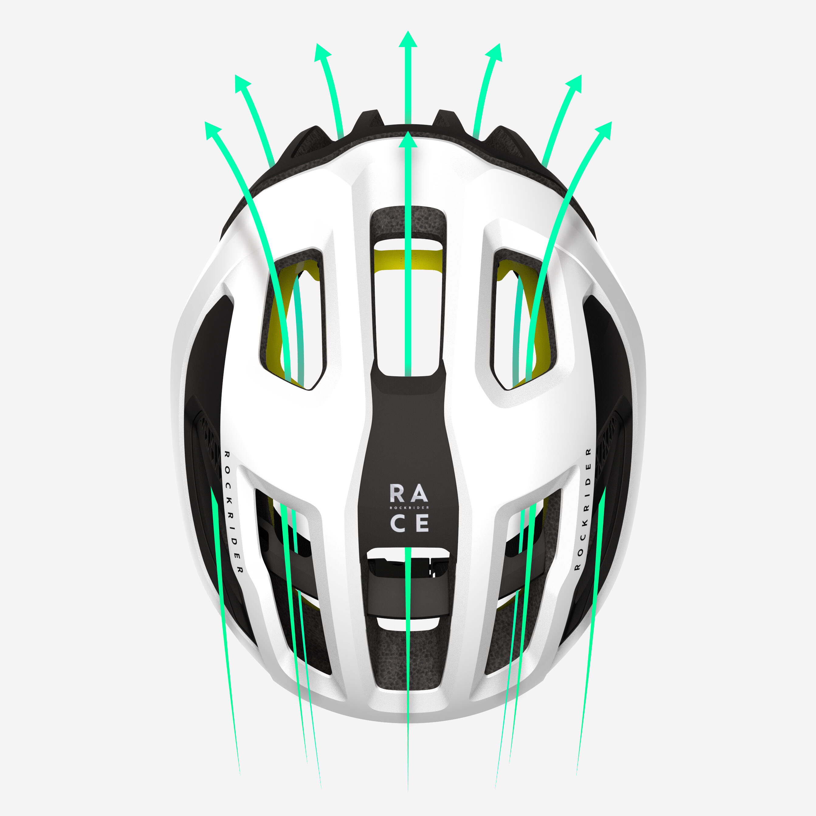XC Mountain Bike Helmet Race MIPS - White 4/7