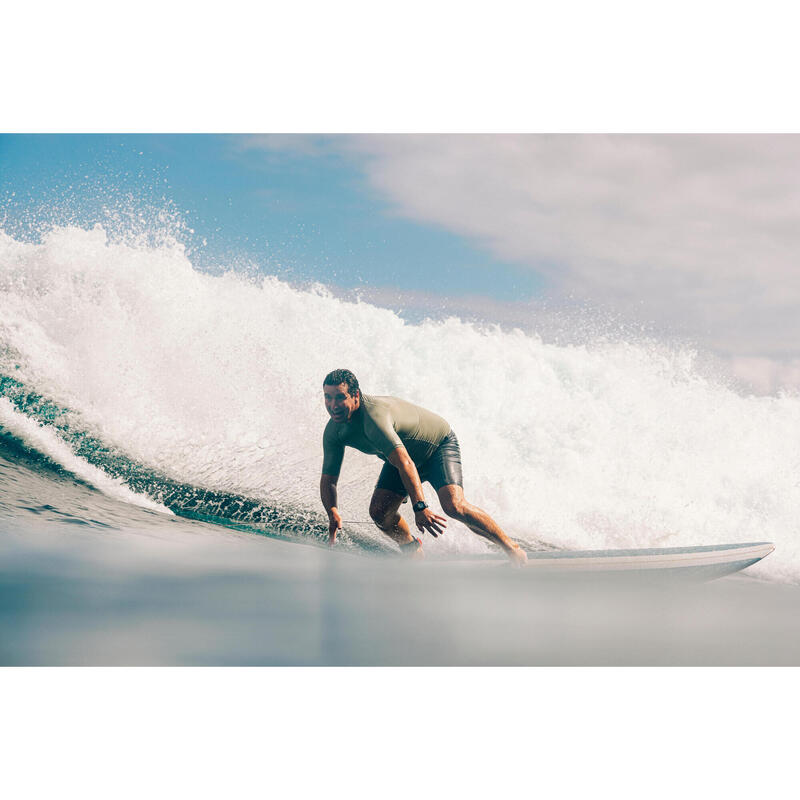 Placă SURF LONGBOARD 900 9'  67 L . vândută cu 2 +1 înotătoare centrală de 8".