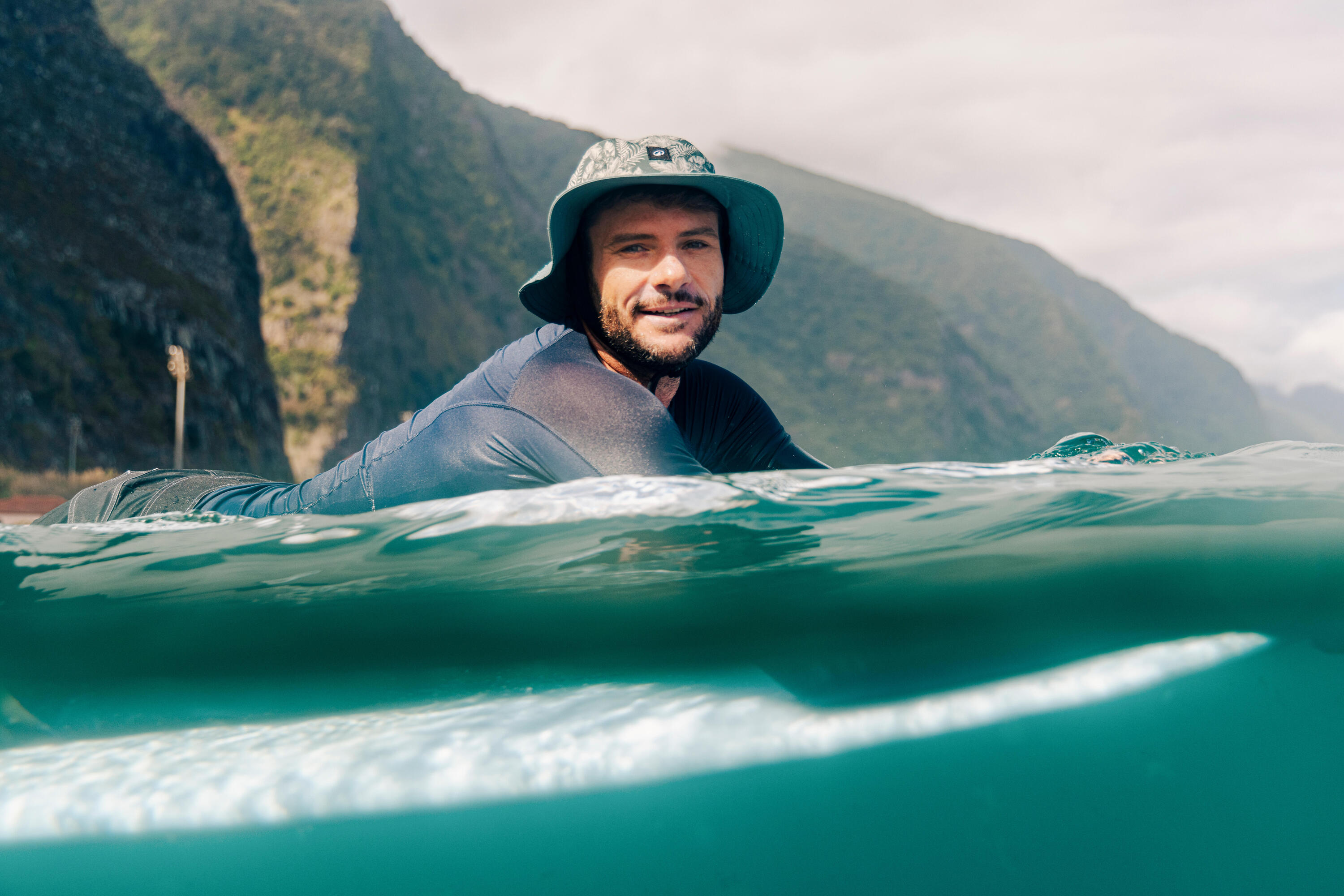 Surfhoed 500 Florentic groen 8/8