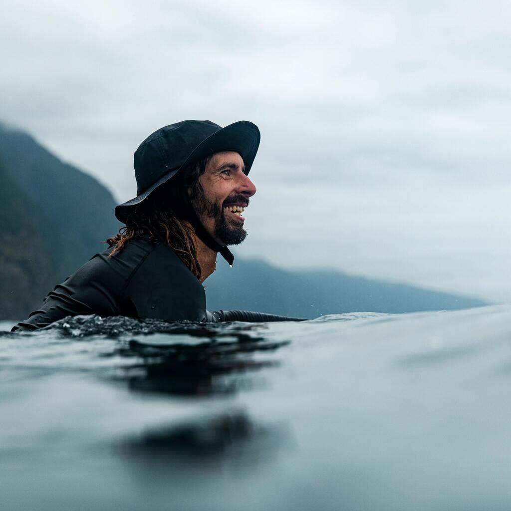 Chapeau de surf Adulte - 500 newblack noir