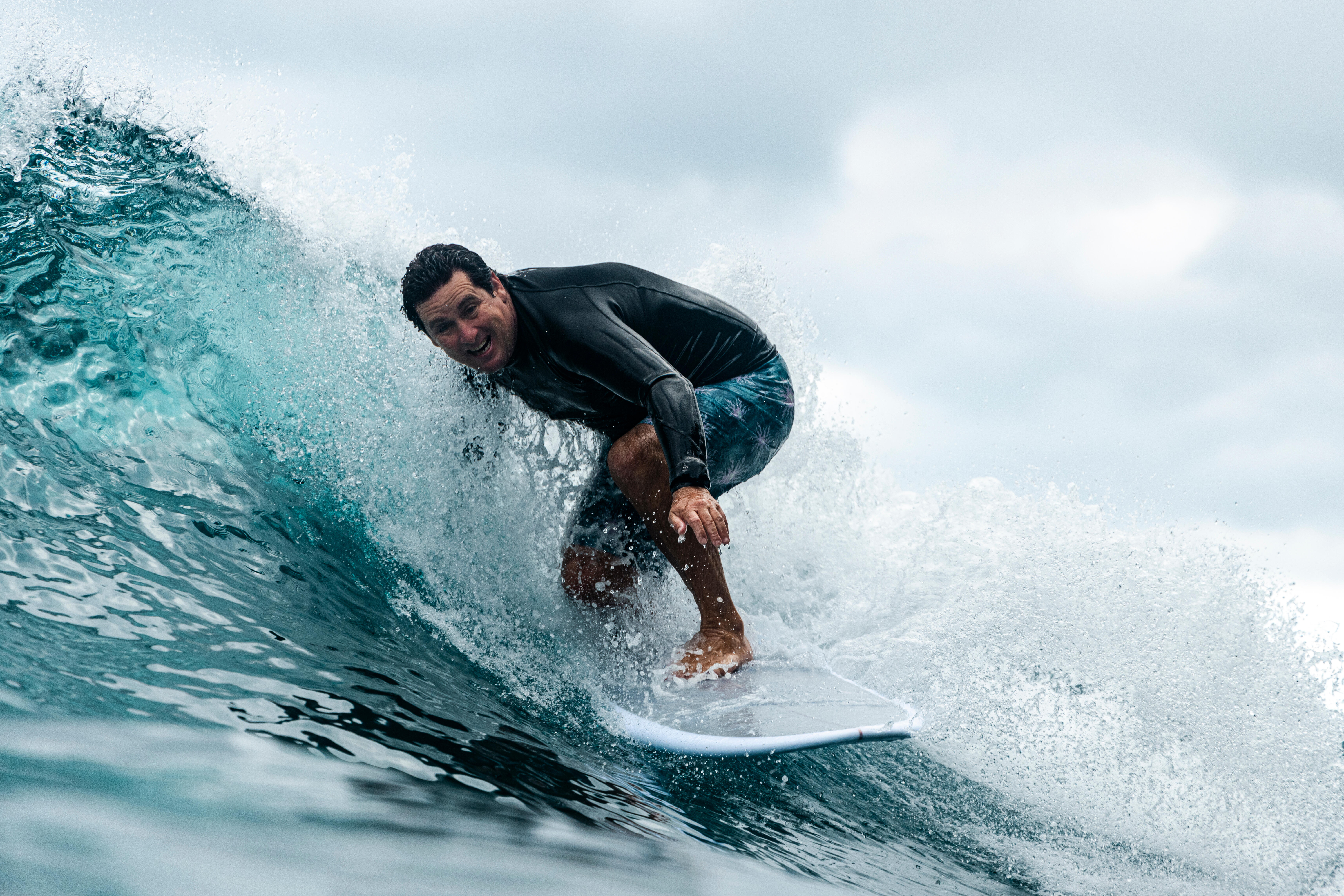 Men's Neoprene Top Surf 900 1.5 mm - black