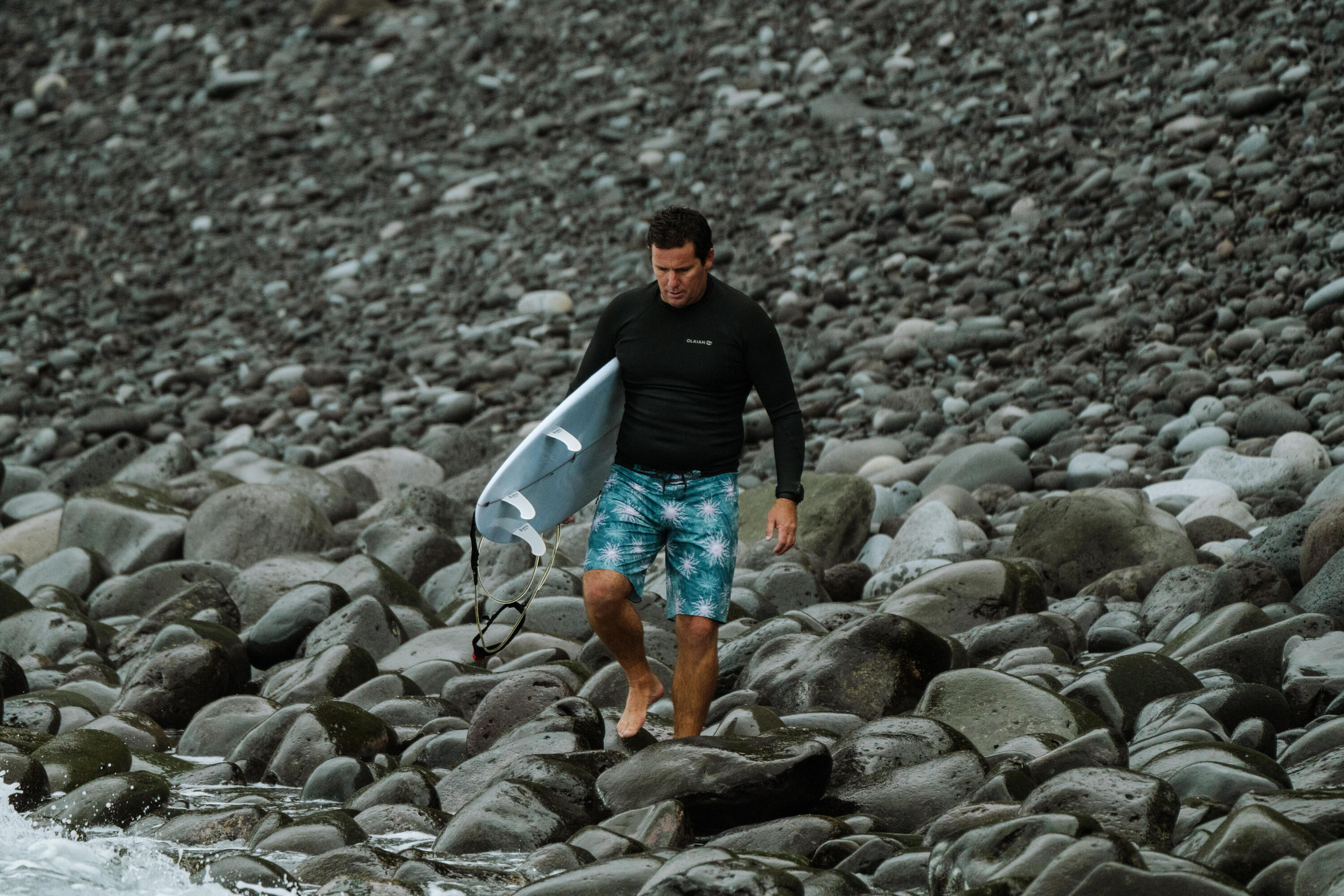 Short de surf 20 po longue homme homme - bleu 11/13