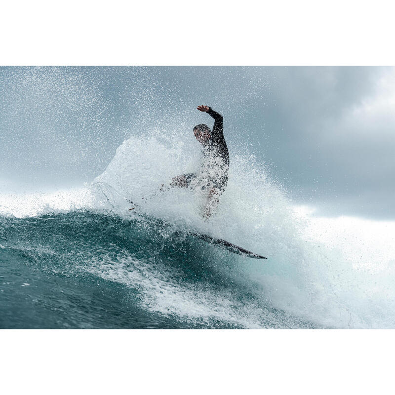 Planche de surf fish 6'1 avec boitiers Futures sans ailerons - bordeaux