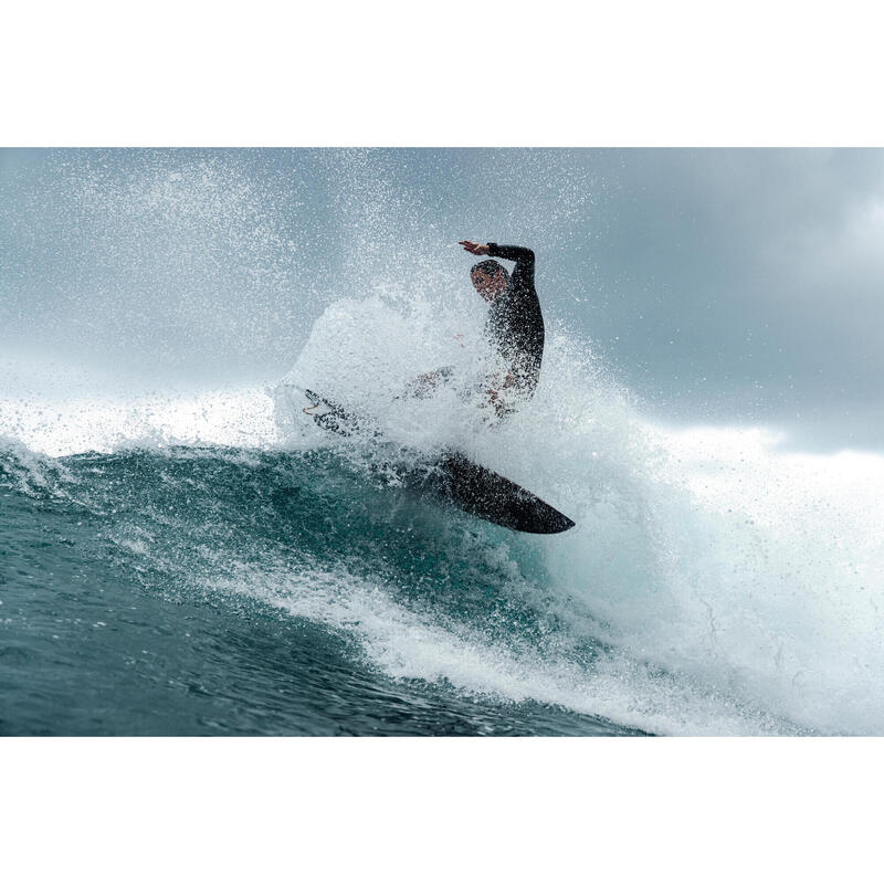 Planche de surf fish 6'1 avec boitiers Futures sans ailerons - bordeaux